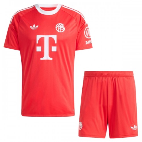 FC Bayern München Fotbollströjor Målvakt 2025-26 Röd - Barn FC Bayern München Fotbollströjor Målvakt 2025-26 Röd - Barn